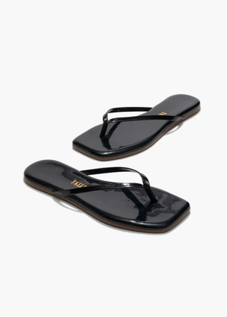 TKEES Square Toe Lily Flip Flop