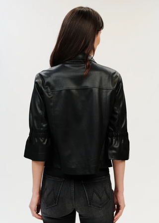 Six / Fifty Romy Faux Leather 3/4 Jacket