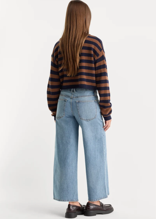 Good American Vintage Wide Crop Jeans