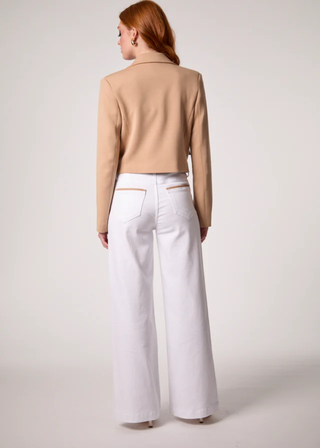 Blue Revival Chloe Cropped Hooded Blazer