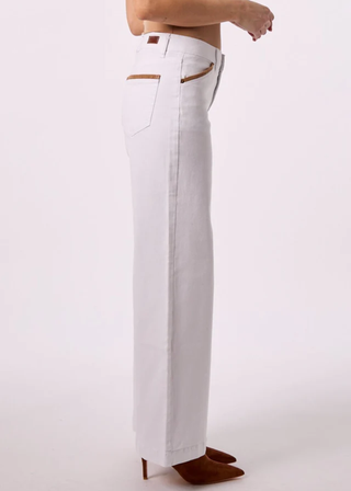 Blue Revival Sadie Mid Rise Wide Leg