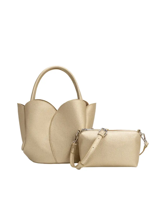 Melie Bianco Tulip Purse Large