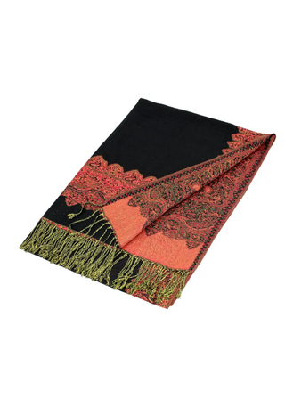 Pashmina Scarf Shawl with Fringe