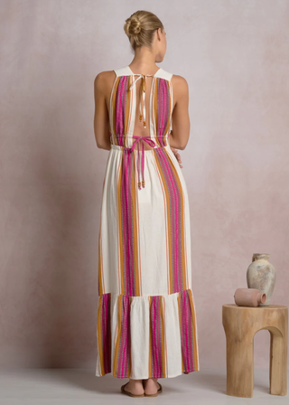 Elan Cieran Halter Maxi Dress