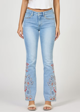 Dear John Jaxtyn Embroidered Jeans