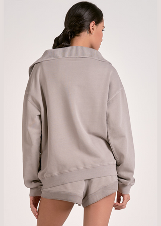 Elan 1/4 Zip Collared Sweater