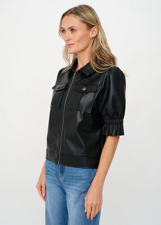 Six / Fifty Jennifer Faux Leather Jacket