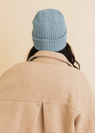 Toasty Waffle Puff Beanie