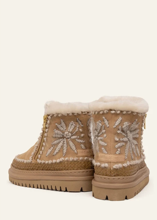 Laidback London Setsu 4.0. Floral Ankle Boot
