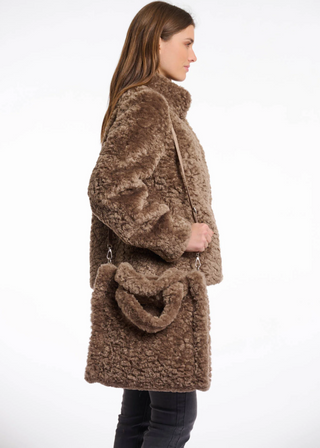 Rino & Pelle Brax Faux Fur Shopper Tote