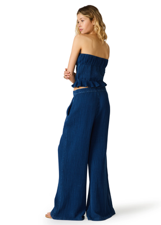 Steve Madden Harbor Gauze Wide Leg Pants