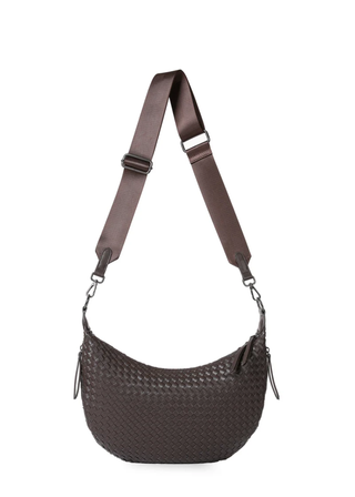 Haute Shore Rowe Jet Woven Sling Bag