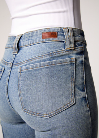 Blue Revival Maya Mid Rise Seamed Bootcut Jeans - FS