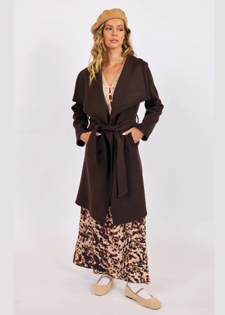 Sage the Label Tati Belted Coat