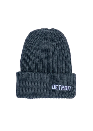 Ink Detroit Basic Detroit Lumberjack Knit Beanie