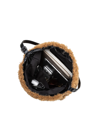 Melie Bianco Annie Faux Fur Tote Bag