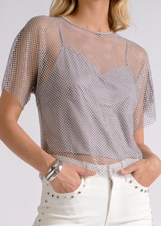 Elan Layered Shine Top