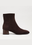 Dark Brown Suede