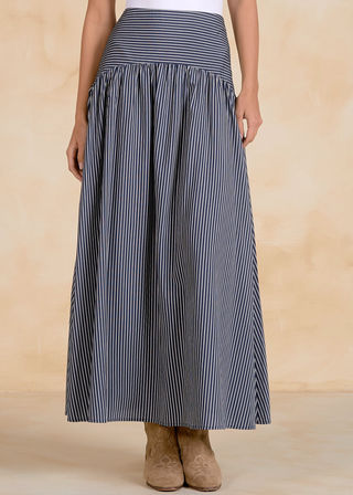 Elan Striped Maxi Skirt