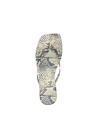 TKEES Square Toe Exotic Flip Flop