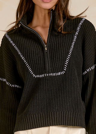 Elan 1/4 Zip Sweater
