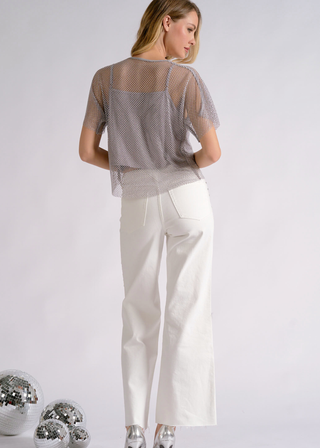 Elan Layered Shine Top