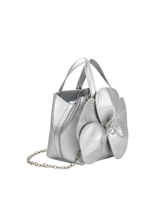 Melie Bianco Monroe Flower Purse
