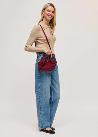 Urban Expressions Selena - Faux Suede Crossbody