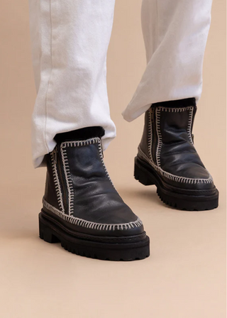 Laidback London Setsu 3.0. Crochet Ankle Boot