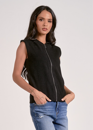 Elan Sleeveless Zip Up Vest - FS