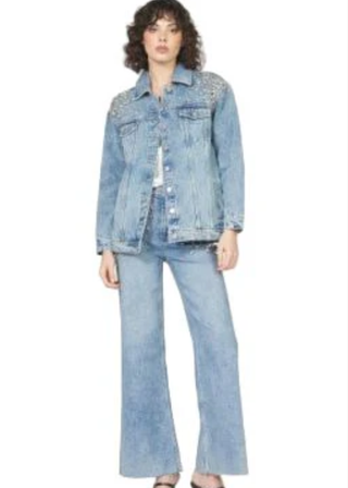 Dear John Janette Sparkle Denim Jacket