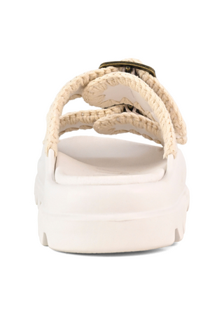 MOU EVA One Piece Sandal with Buckle Strap