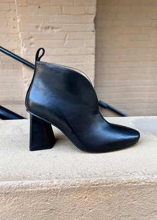 All Black Footwear V Shootie Boot