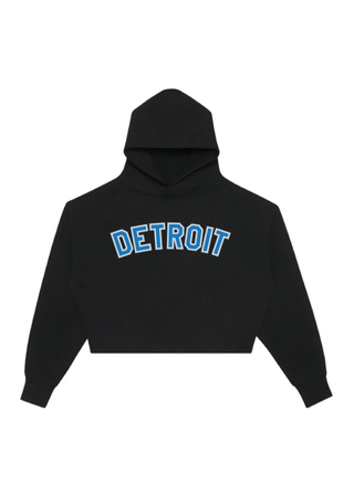 Ink Detroit Classic Premium Crop Hoodie