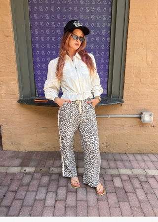 KLD Leopard Print Pants