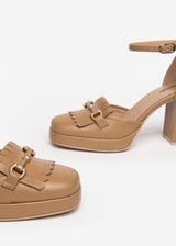 NeroGiardini Kiltie Ankle-Strap Pumps