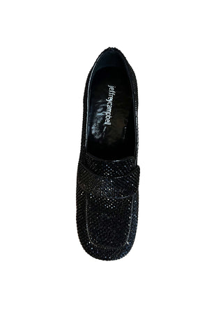 Jeffrey Campbell At Last Bedazzled Heeled Loafer - FS