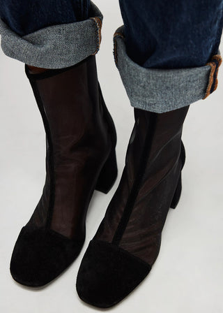 Free People Wisteria Mesh Boots - FS