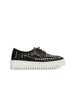 Black White Leather