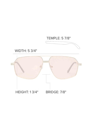 I-SEA Bliss Aviator Sunglasses