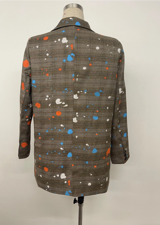 Aikha Plain Blazer w/ Paint