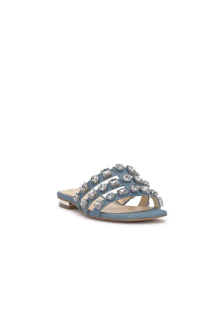 Jessica Simpson Detta Rhinestone Band Sandal - FS
