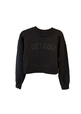 Ink Detroit Cropped Raglan Sweatshirt