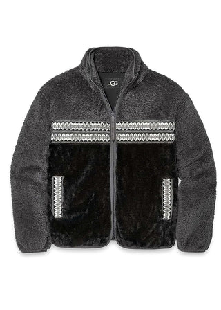 UGG®  Marlene Sherpa Jacket Heritage Braid - FS