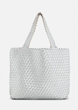 Ilse Jacobsen Reversible Woven Dual Tote Bag