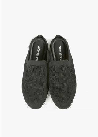 All Black Footwear Amazing Knit Mule - MD