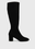 Black Punto Suede