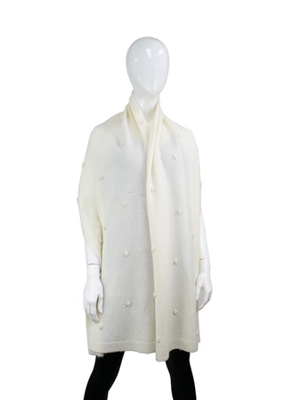 Mitchie's Matchings Scarf with Pearls