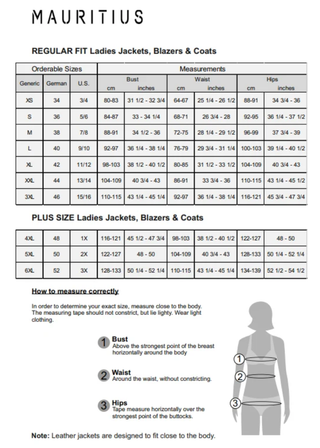 Mauritius Kylie OS Leather Jacket