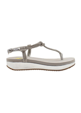 Volatile Calypso Rhinestone Thong Sandal